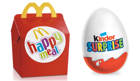 Malbouffe = Le Chili interdit les Kinder Surprise et les Happy Meal !