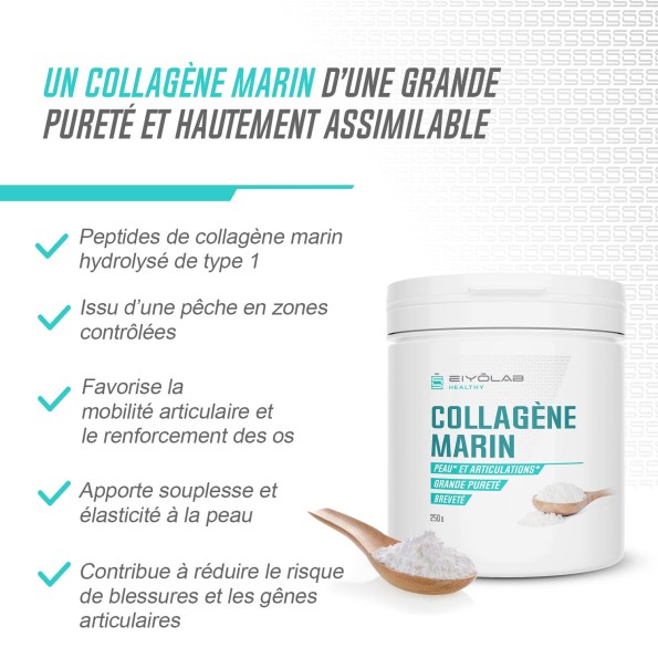 Collagène marin en poudre